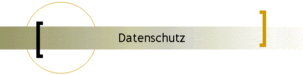 Datenschutz